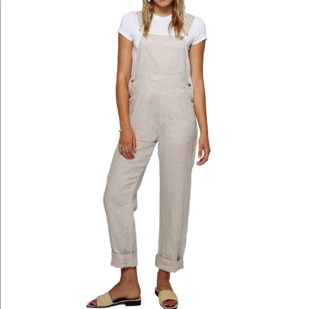 Never worn SSO linen overalls XS
